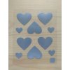 Nažehlovací reflexní obrázky - Srdíčka