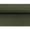 Bavlněný úplet s elastanem Khaki K 200g/m2