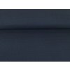 Tkanina Vafle Tmavě modrá