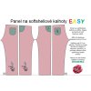 Liška kalhoty EASY vizualizace