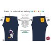 Kosmonaut kalhoty VERY EASY vizualizace