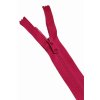 ZIP plastový 6mm dělitelný SYTĚ RŮŽOVÝ