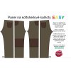 Lesácká kalhoty EASY vizualizace