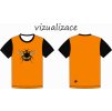 čmelák vizualizace pánské tričko