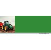 Zelený traktor na poli panel