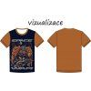 Hvězdné války dětské triko vizualizace
