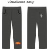 KALHOTY SLIM UŠITÉ VIZUALIZACE Popeláři