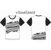 vizualizace pánské tričko