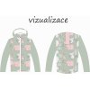 Kreslená zvířátka BUNDA UŠITÁ VIZUALIZACE (6)
