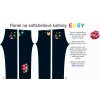 Barevné květinky EASY kalhoty vizualizace (1)