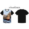 osobní vlak tričko