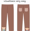 Medvídci kalhoty VERY EASY vizualizace