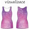 dámské tílko vizualizace ušité