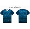 vizualizace pánské a dětské tričko