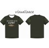 vizualizace pánské a dětské tričko ok