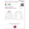 Tištěný střih Dámská bunda EASY_od vel.48-58