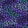 Gepardí vzor - fialový