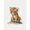 Dětský panel - Tygřík 45x60
