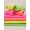 Bavlněný náplet s elastanem Oranžový neon 2x34 cm