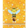 Panel 49x60 Pilná včelka - Jarní softshell