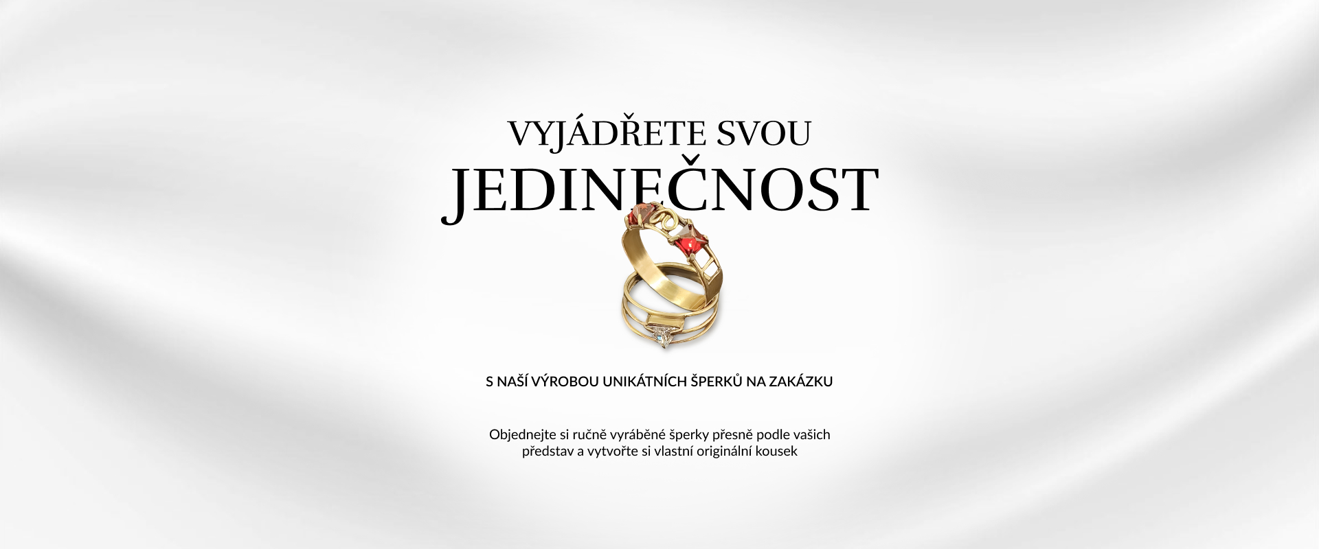 Objednejte si ručně vyráběné šperky přesně podle vašich představ a vytvořte si vlastní originální kousek