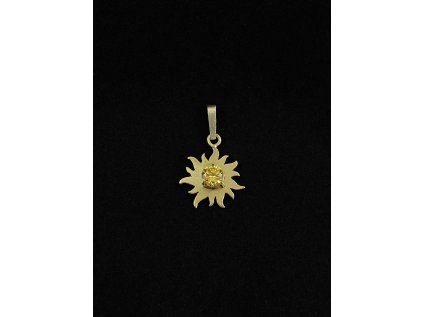 Zlatý přívěsek - slunce