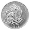 Two-Coin Set of 1 oz Tudor Beasts The Bull of Clarence Silver Coin | Proof | 2023