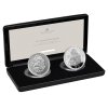 Two-Coin Set of 1 oz Tudor Beasts The Bull of Clarence Silver Coin | Proof | 2023