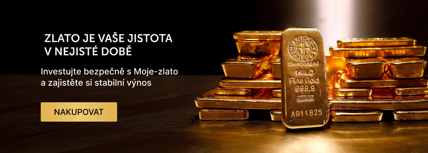 Zlato je vaše jistota