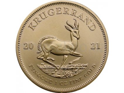 South African Mint Krugerrand Zlatá mince Südafrika stand 1 oz