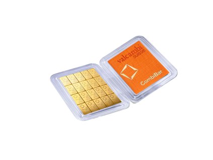 Valcambi zlatý slitek CombiBar 20 x 1 g