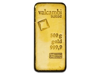 Valcambi investiční zlatý slitek 500 g GD