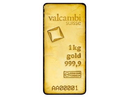 Valcambi zlatý slitek 1000 g