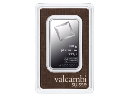 Platinový slitek 100 g