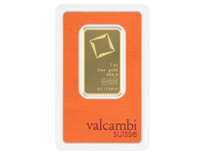 1 oz gold bar valcambi 1