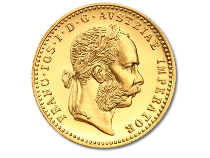 Zlatá investiční mince Dukát Františka Josefa I. 1915