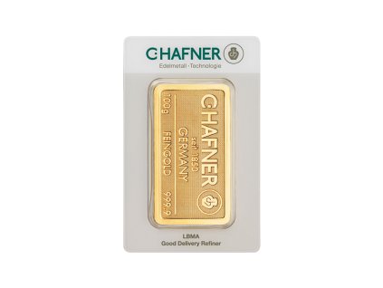 Hafner Investiční zlatý slitek 100 g