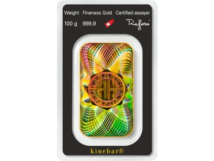 100g gold bar argor heraeus kinebar 1