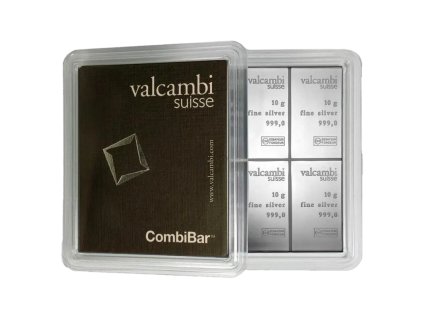 10 x 10g combibar silver valcambi 1