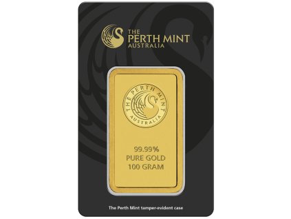 Perth Mint zlatý slitek 100g