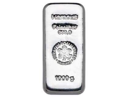 Stříbrný slitek 1000g | Různí výrobci