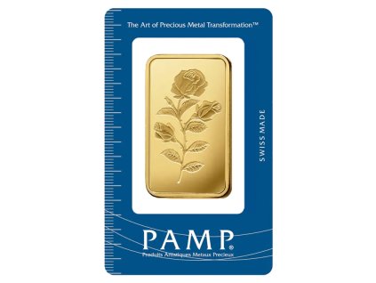 50g gold bar pamp rose 1