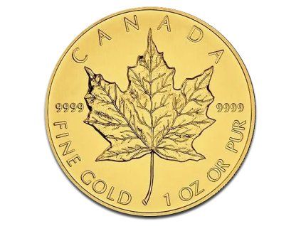 4263 1 oz maple leaf gold damaged