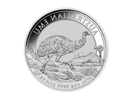 1 oz emu perth mint silver coin 2026 1