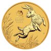 Zlatá investiční mince Rok Zajíce Lunární 1/2 Oz 2023