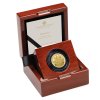 Zlatá investiční mince Britannia Karel III. 1/4 Oz Proof 2023