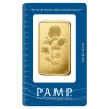 100g gold bar pamp rose 1