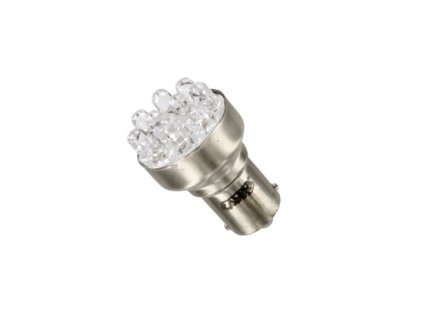 LED žiarovka, 11 LED, oranžová, PY21W