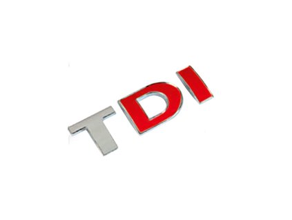 3D nálepka "TDI"