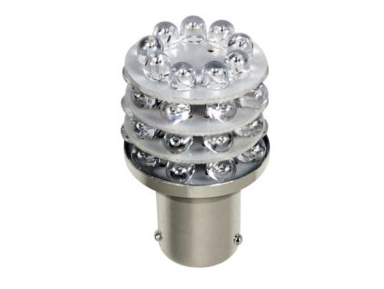 LED žiarovka, 36 LED , oranžová, PY21W